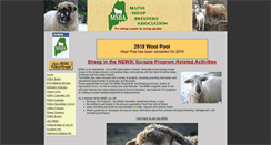 Desktop Screenshot of mainesheepbreeders.com
